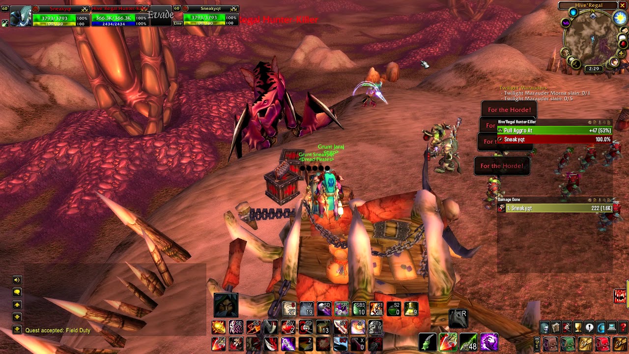 How to bug Hive'Regal Hunter-Killer