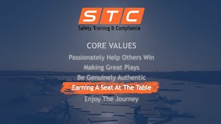 STC Core Values - Earning a Seat at the Table