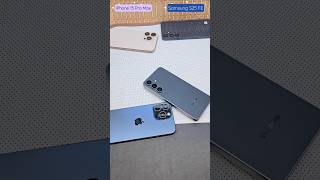 iPhone 15 Pro Max VS Samsung S25 FEv#shorts #reels #asmr #viral #apple
