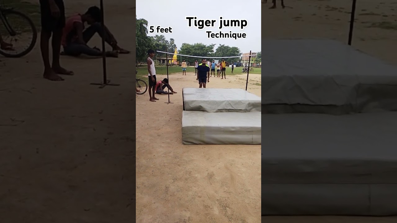 5 feet tiger jump technique,