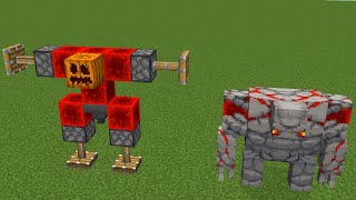 how to spawn Redstone Golem in Minecraft #shorts