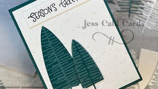 ❄️ Seasons Greetings card using Simon Says Stamps products ❄️
