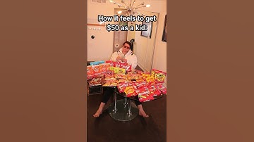 Having $50 As A Kid VS As An Adult.