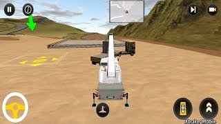 Mars City : Airport Construction Simulator 3D - New Levels Unlocked - Android Gameplay screenshot 5