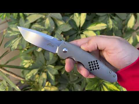 Nalu Boersma 82 Frame Lock Custom Knife From R1MarketPlace