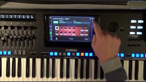 Genos - adding DSP effect