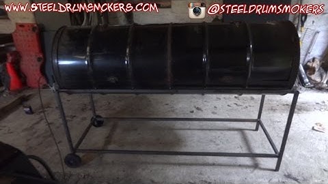 Steel Drum Smoker