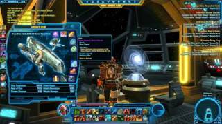 SWTOR Space Combat Level 50 Ship Setup