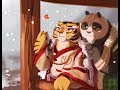 Po and Tigress After Ten years --Snow Story