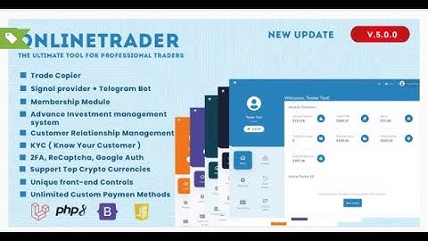 How To Install The Latest Onlinetrader V5.0.1 Forex Signal Service and Investment Script