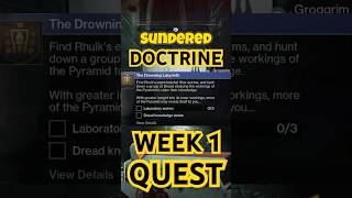 The Drowning Labyrinth Week 1 Quest Guide! (Sundered Doctrine Dungeon)