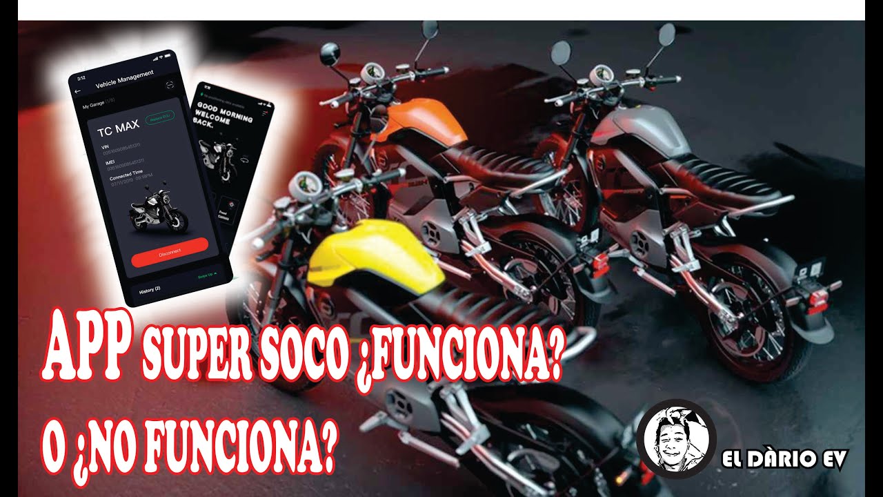 Super Soco APP ¿FUNCIONA? o ¿No FUNCIONA? y Como se Activa - YouTube