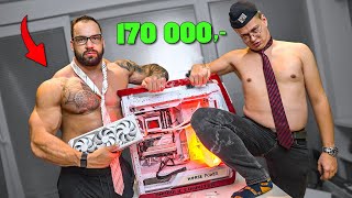 Thumbnail for Stavíme PC za 170 000 ale neumíme to...
