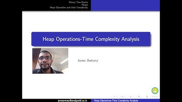 Heap Operations and their Time Complexity Analysis