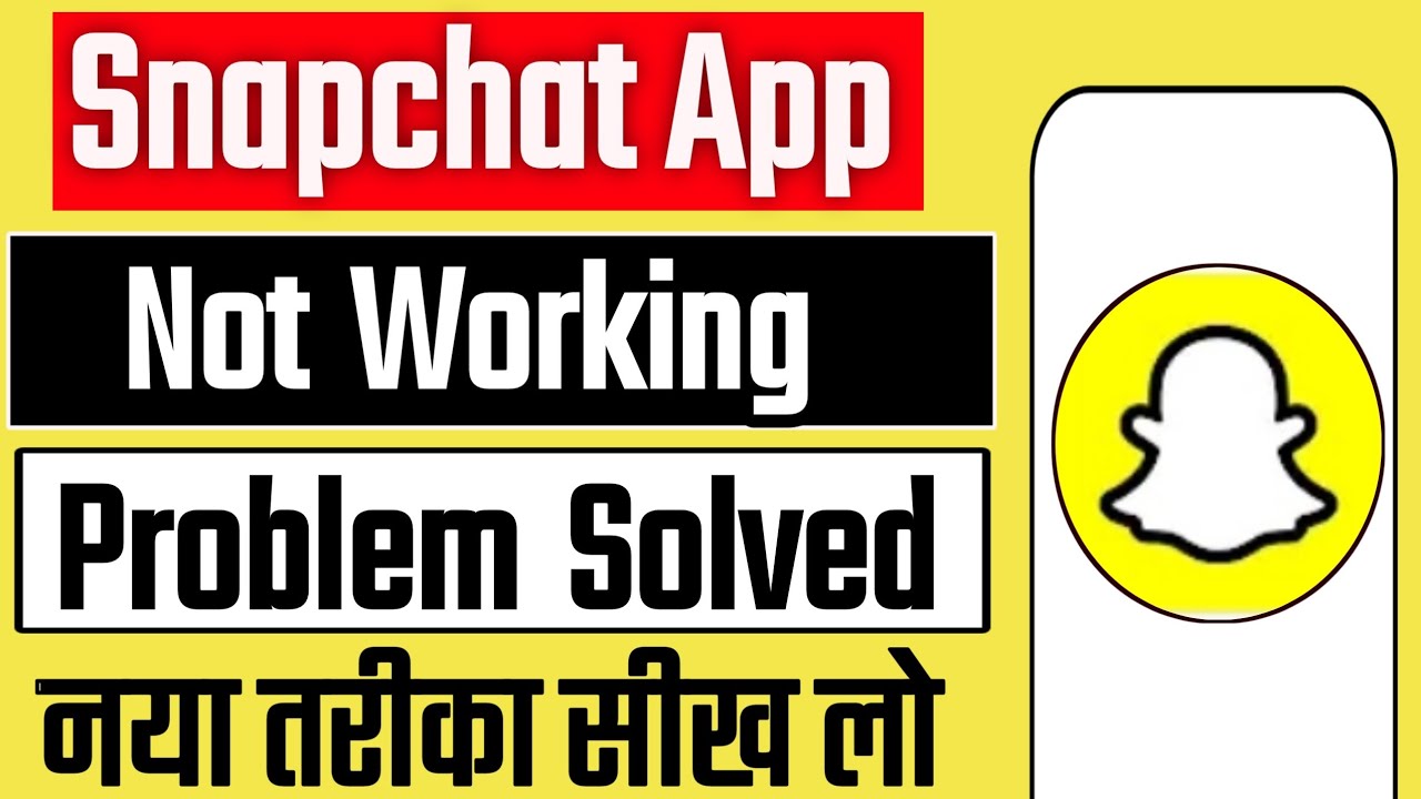 Snapchat Not Working Today/Snapchat Not Working On Android/How To Fix ...
