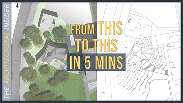 How To Render Site Plan In Photoshop / Architectural Design