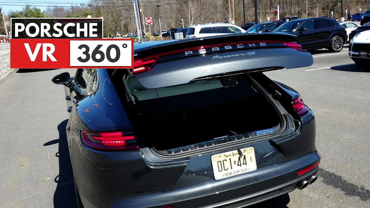 Porsche Panamera Trunk Space