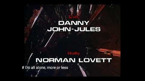 Red Dwarf End credits S2 E1 