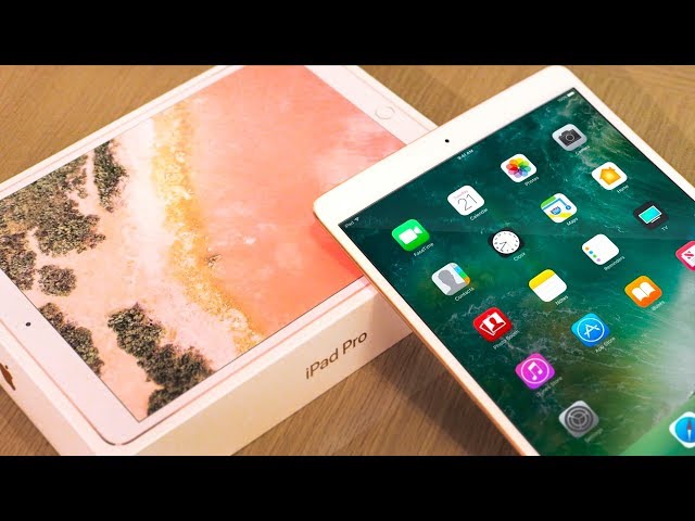 Apple iPad Pro 10.5 UNBOXING! ipad pro Review Rose Gold 64GB