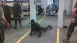 US Marines Pop lock and drop it