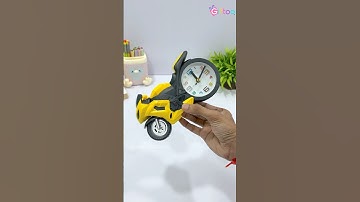 Creative Sports Bike Alarm Clock 🚴‍♂️⏰ Fun Wake-Up! #clock #cute #unique