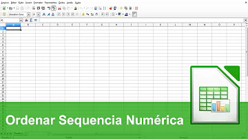 Como colocar a planilha do Excel em ordem numérica?