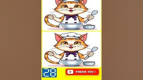 ⏳Spot the Difference Brain Game Challenge🕵️‍♂️【Find the 3 Differences #121】 #shorts #quiz #gameplay