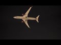 Virgin Atlantic Boeing 787-9 Dreamliner (G-VWOO) arrives in Las Vegas
