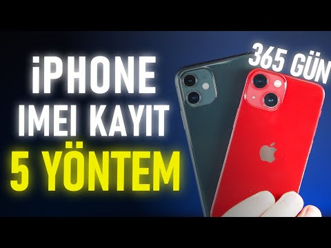 Yurtdışı iPhone İMEİ KAYIT İÇİN 5 YÖNTEM !