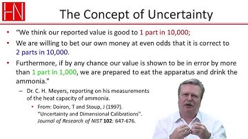 The best uncertainty statement