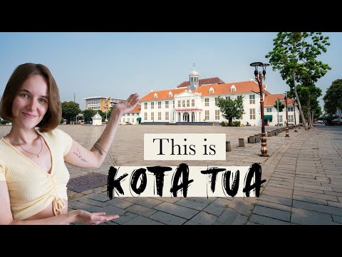 Exploring Kota Tua in JAKARTA - The Old Town of Batavia | INDONESIA Travel Vlog