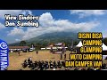 Riding Dan Camping Di Kledung Park Diantara Gunung Sindoro Dan Sumbing