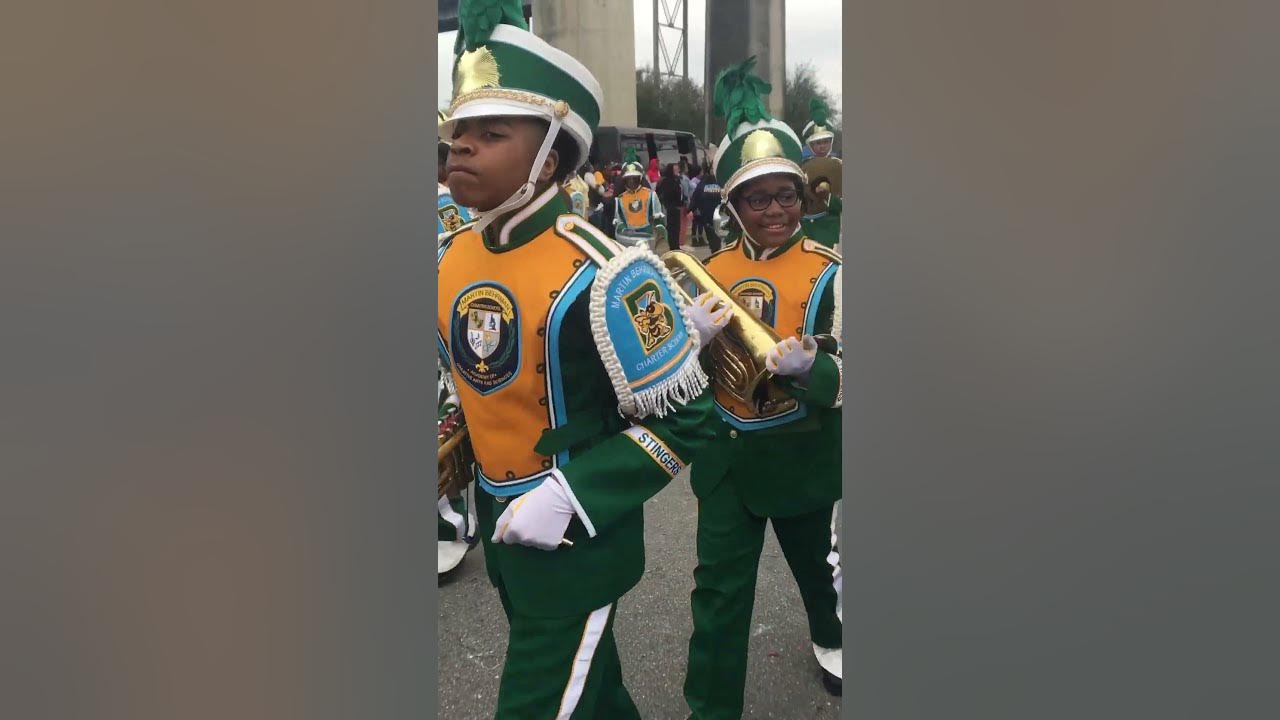 Mardi Gras parade Marching Band 🥁🥁🥁🥁🥁Luling YouTube