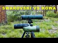 KOWA TSN 55S VS SWAROVSKI OPTIK STC KOWA TSN 55S VS SWAROVSKI OPTIK STC
