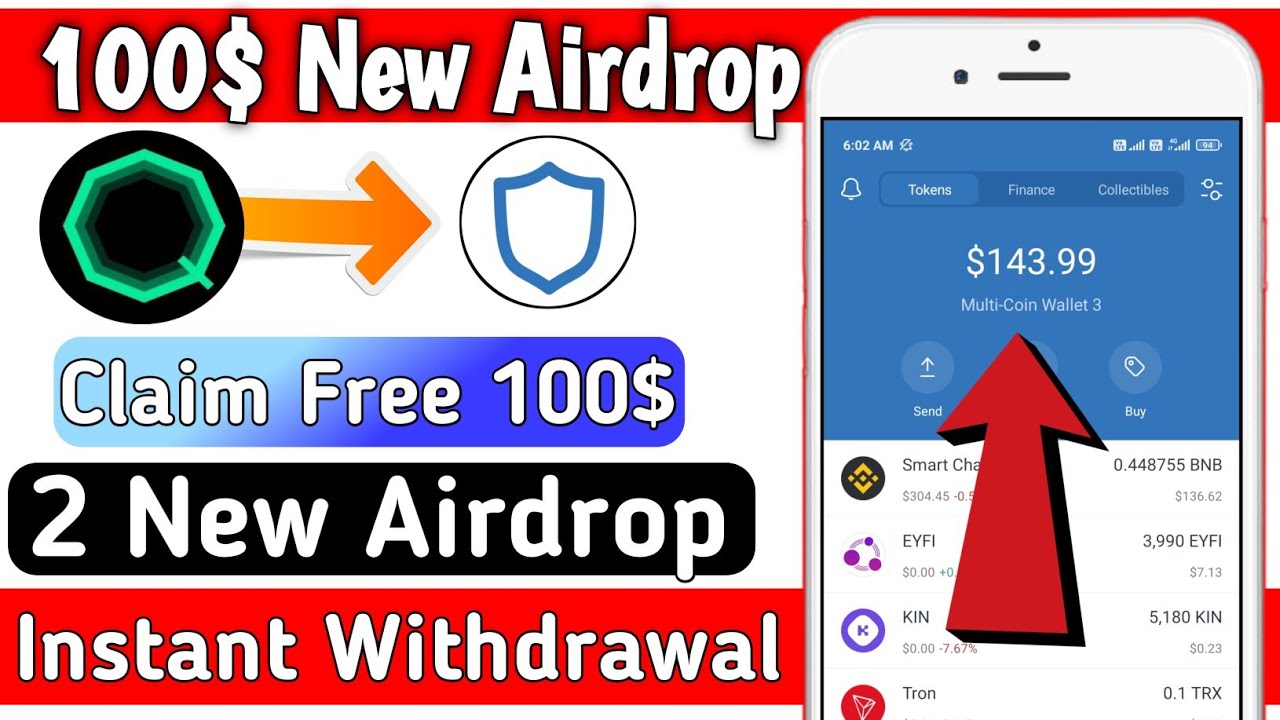 trust wallet support ocn airdrop