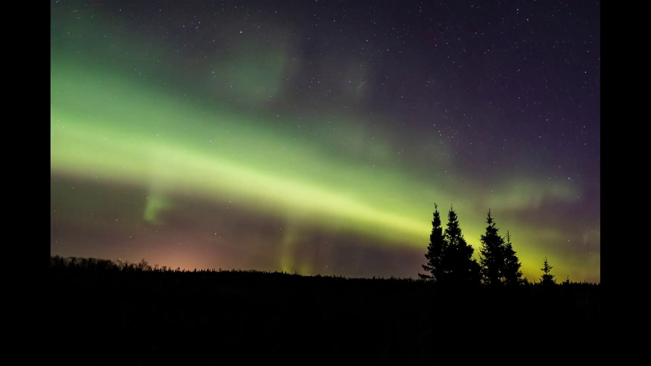 Aurora dancing across the Alaska sky YouTube