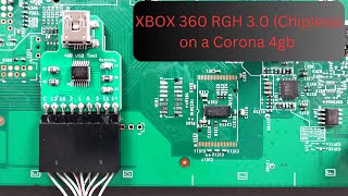 Xbox 360 RGH 3.0 (Chipless Mod)On A Corona 4gb motherboard