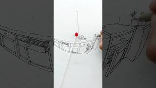 Fish Eye perspective with a string Profile