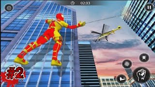Miami Spider Robot Hero - Real Gangster Game screenshot 4