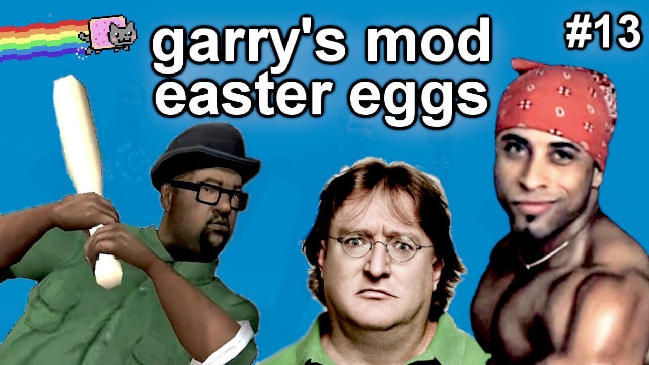 Garry's Mod Easter Eggs and Facts #9 The G-man Virus 