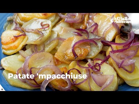 Video: Come Friggere Le Patate Con Pancetta E Cipolle In Padella