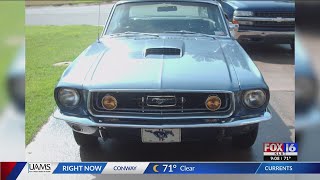 Stolen 1968 Mustang found in Mississippi, returned to owner in Cabot