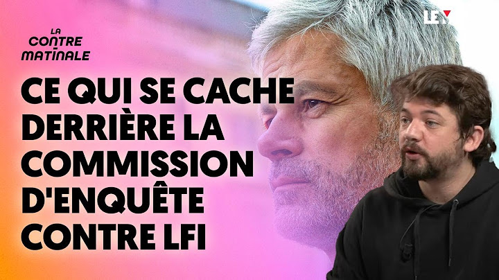CE QUI SE CACHE DERRIÈRE LA COMMISSION D'ENQUÊTE DE WAUQUIEZ CONTRE LFI (PAUL ELEK)