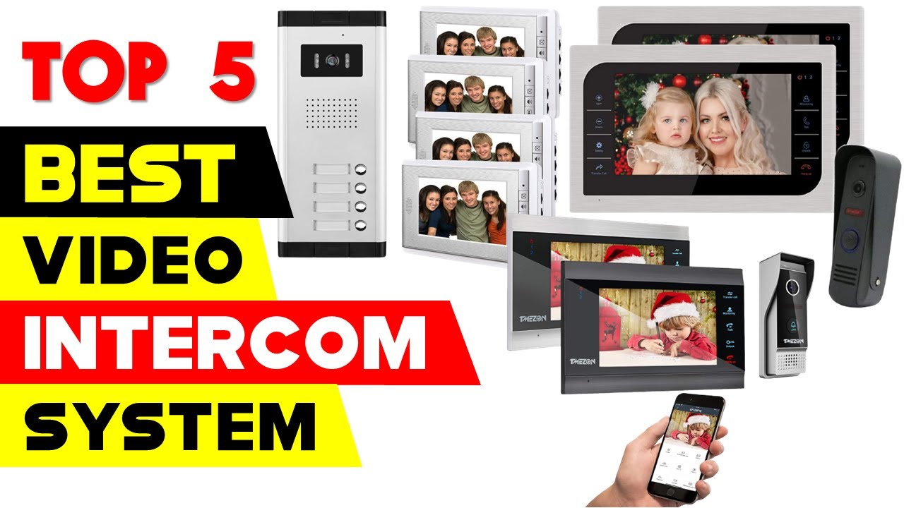 Top 5 Best Budget Video Intercom Systems Reviews for 2024 - YouTube