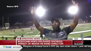 Body cam video released showing arrest of Minor HS band director