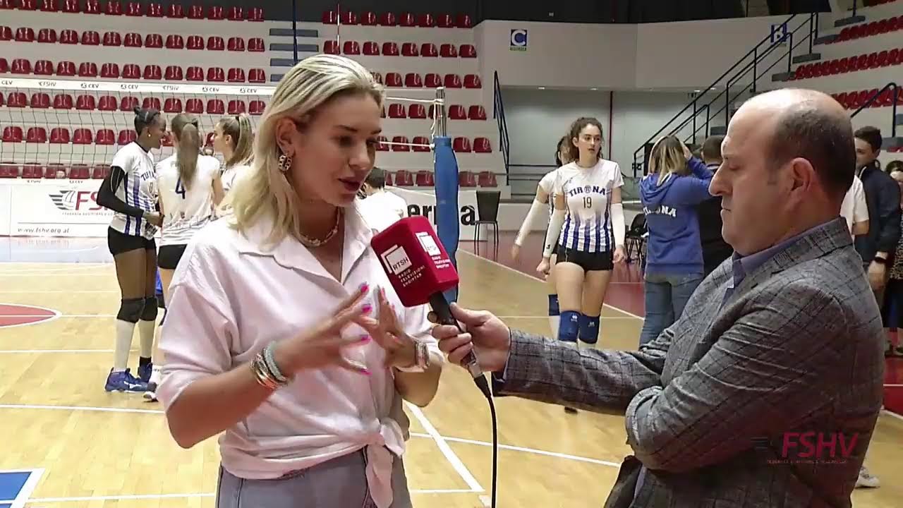 FSHV Federata Shqiptare e Volejbollit   TIRANA VS SKËNDERBEU