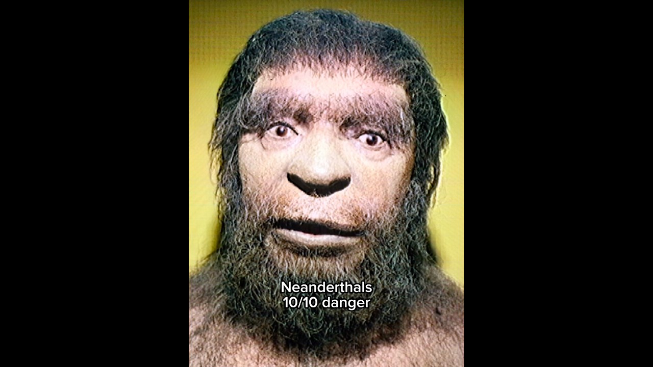 How DANGEROUS were the prehistoric humans? #earlyhumans #neanderthal