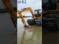 🔴 Unstoppable Swamp Beast: Jingong JG40CW Amphibious Excavator! 🚜💥