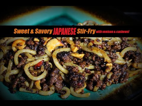 Sweet & Savory Japanese Stir-Fry On The Blackstone Griddle