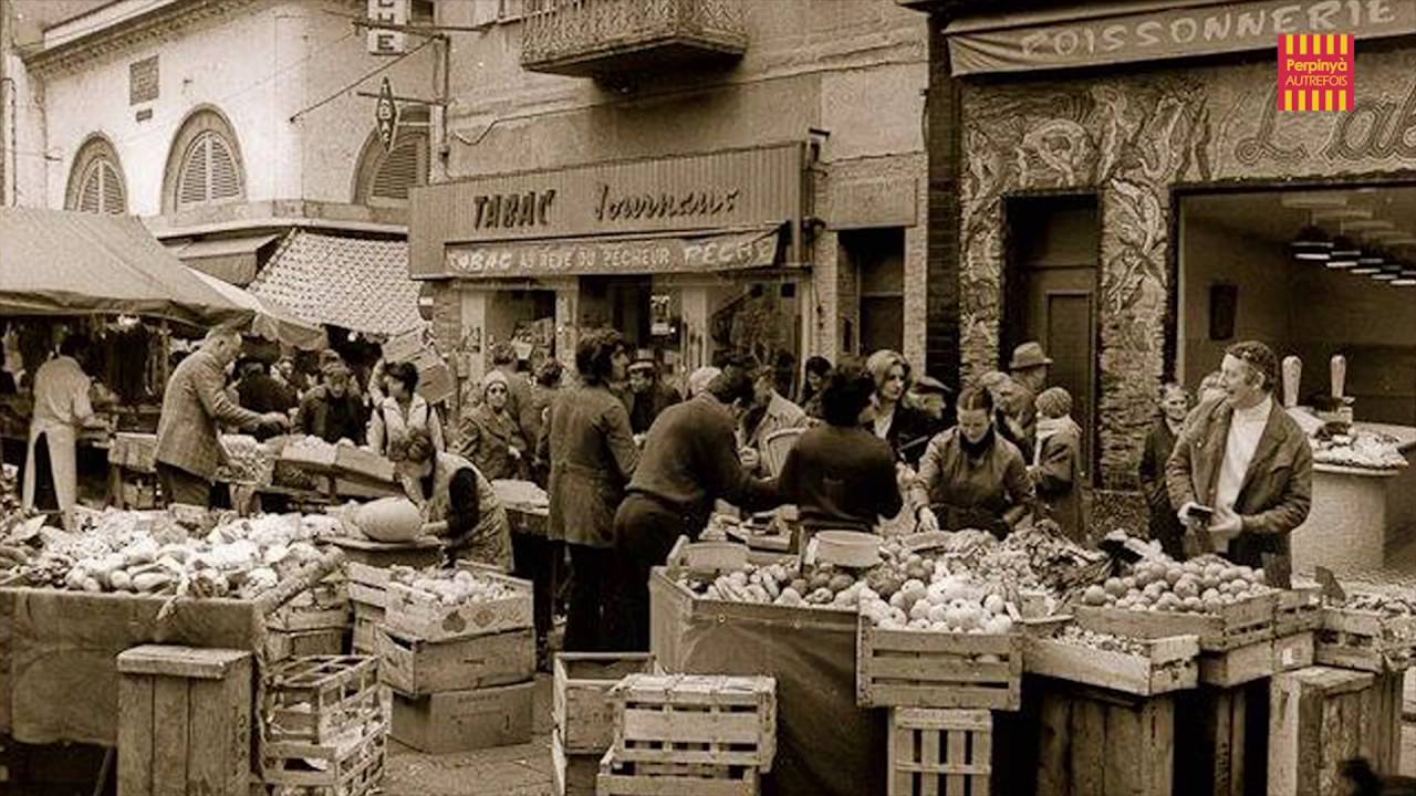 Perpignan, les places Arago et République
